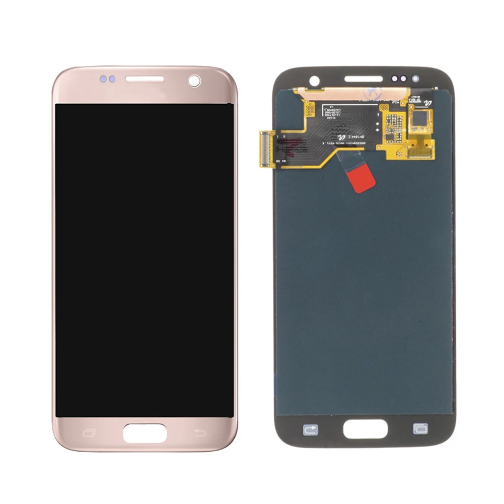 5,1 ''Супер AMOLED дисплей для SAMSUNG Galaxy S7 lcd G930 G930F сенсорный экран дигитайзер Запасные части поддержка Прямая поставка