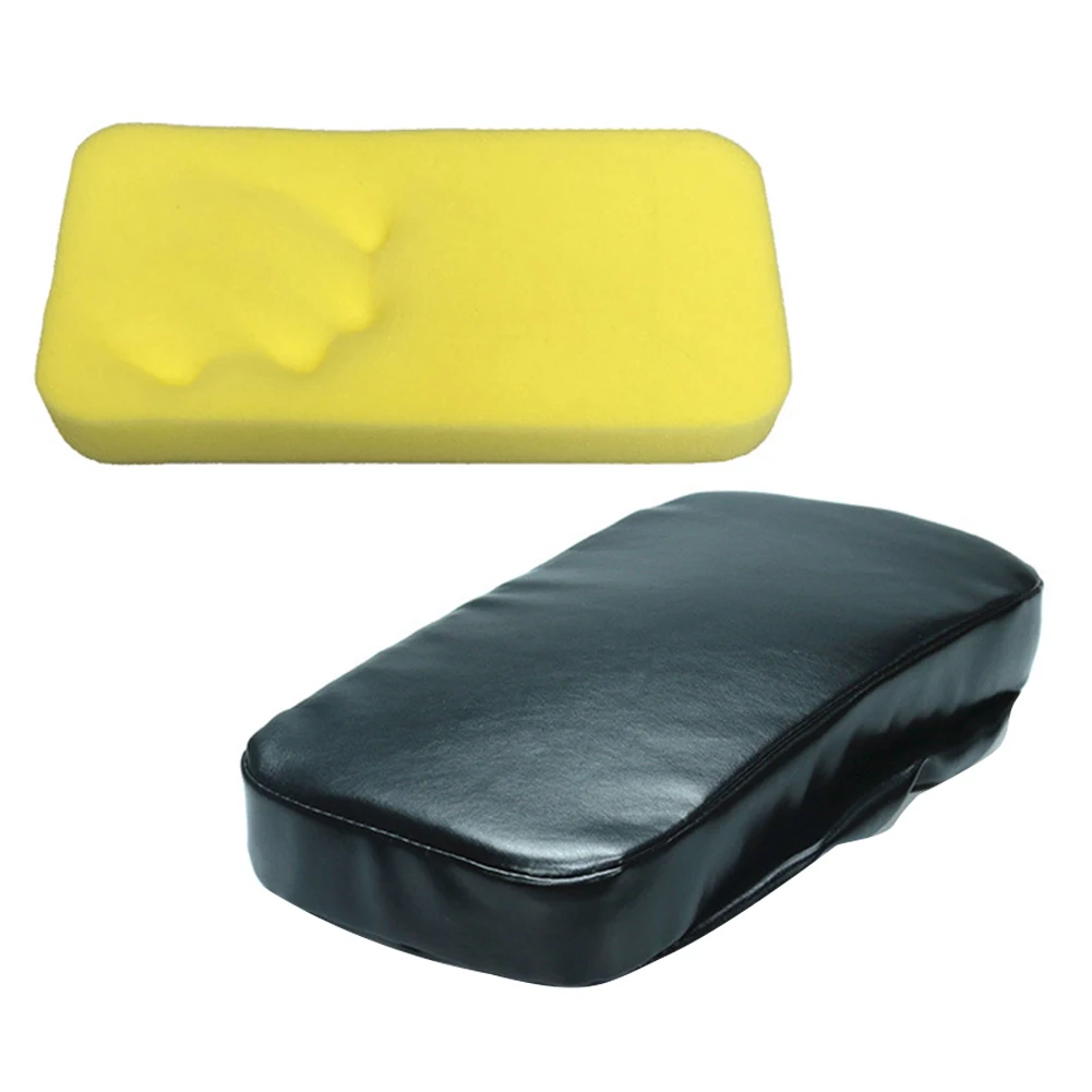 

1 Pair Solid Replacement Chair Arm Pads With Cushion Protector Office Soft Removable Ergonomic Waterproof Home Memory Foam