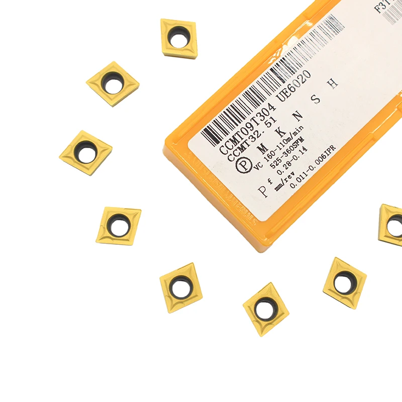 10pcs CCMT09T304 VP15TF //CCMT 32.51 carbide inserts milling cutter inserts blad