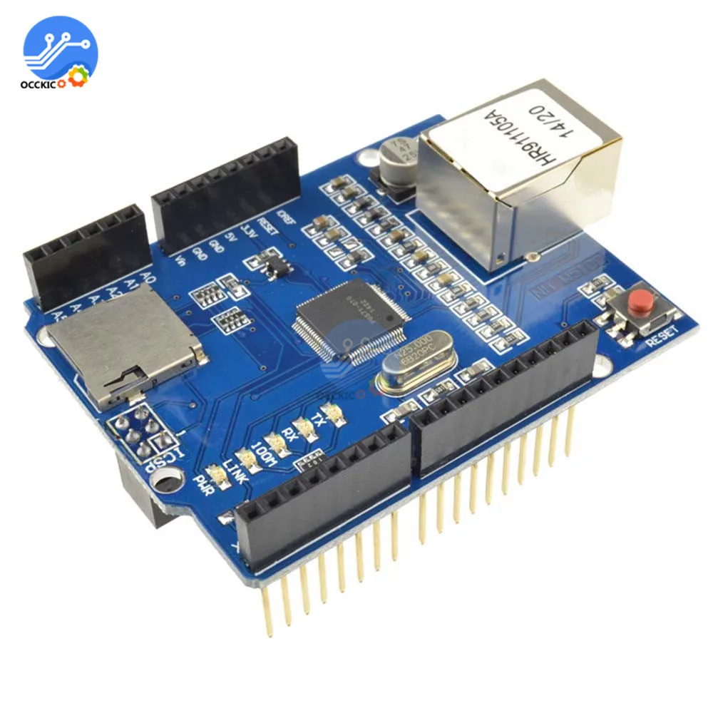 Сетевая плата расширения Ethernet Shield W5100 Mega 2560 R3 для Arduino UNO Mega2560 новинка|board for arduino|board
