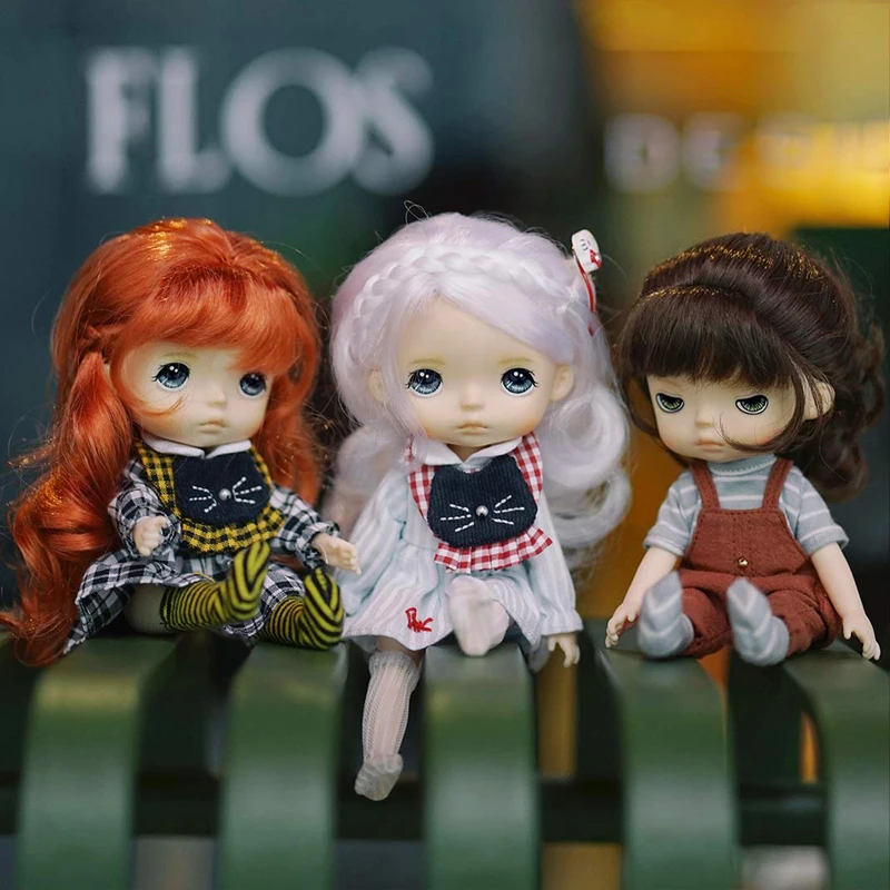  Xiaomi Mijia Monst Savage Baby Bid Doll 20 Cm Tall Small and Exquisite Childlike and Lovely Girl Gi