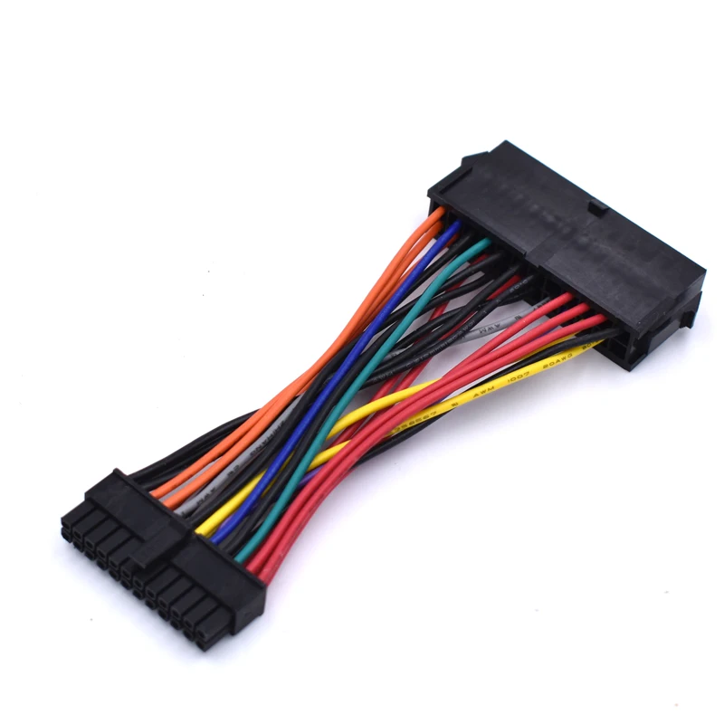 Atx Psu Standard 24pin Female To Mini 24p Male Internal Power Adapter Converter Cable For Dell