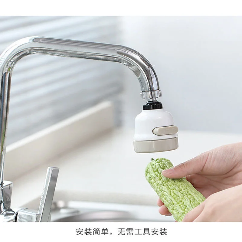 3 Modes Aerator Faucet Water Saving Filter High Pressure Spray Nozzle 360 Degree Rotate Flexible Diffuser New | Дом и сад
