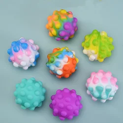 Élégant 3D Fidget Jouets Balle Silicone Pousser Boules À Bulles Soulager Le Stress Squeeze Boules Anti stress Jouet pour Enfants Adultes Cadeaux 