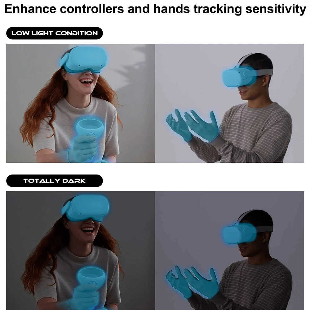 para Oculus Quest Compatível para Oculus Luz de Inundação Noite Lâmpada Iluminador Infravermelho Luz Infravermelha Compatível 2 Led ir - Image 3