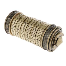 

Da Vinci Lock Code Metal Box Romantic Annversary Valentine's Day Birthday Gift Letter Escape Password Room Props Educational Toy