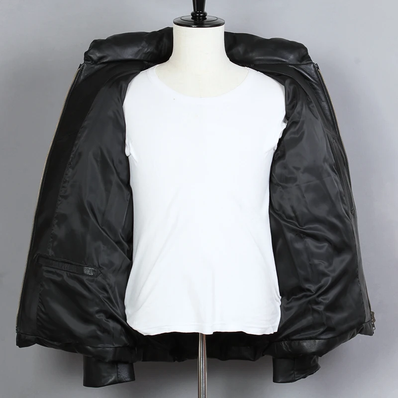 Рисунок 5 - Мужская куртка из натуральной овечьей кожи