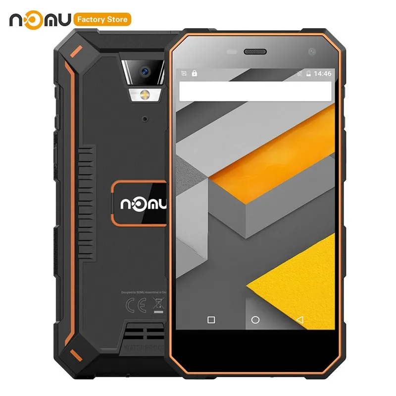 

NOMU S10 PRO 4G Quad Core Cellphone 5.0 inch Android 7.0 MTK6737VWT 1.5GHz 3GB + 32GB 8.0MP Rear Camera 5000mAh Mobile Phone