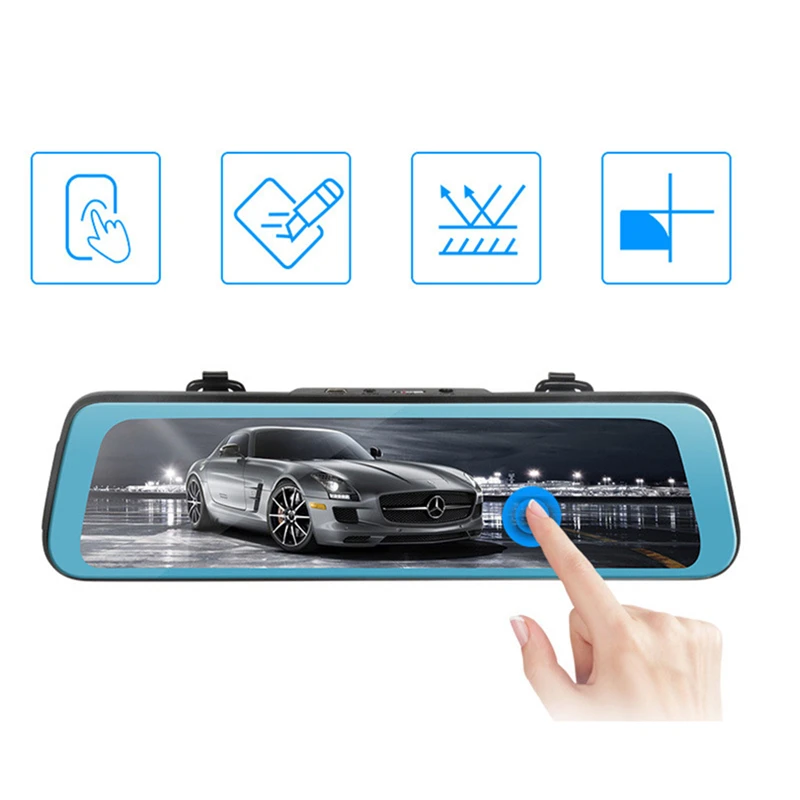 10inch Dash Cam Video Recorder Dashcam Full HD Streaming Media Driving Recorder HD Night Vision Driving Recorder      Car Camera