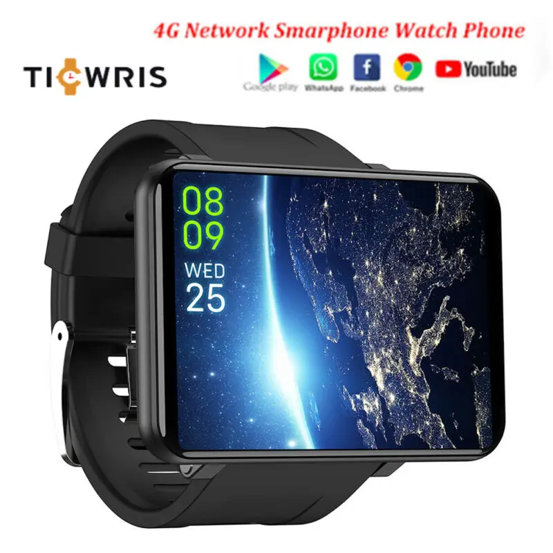 Смарт-часы TICWRIS MAX 4G GPS 3 + 32 ГБ Wi-Fi 2 86 дюйма 2880 мА · ч Android 5 Мп | Электроника
