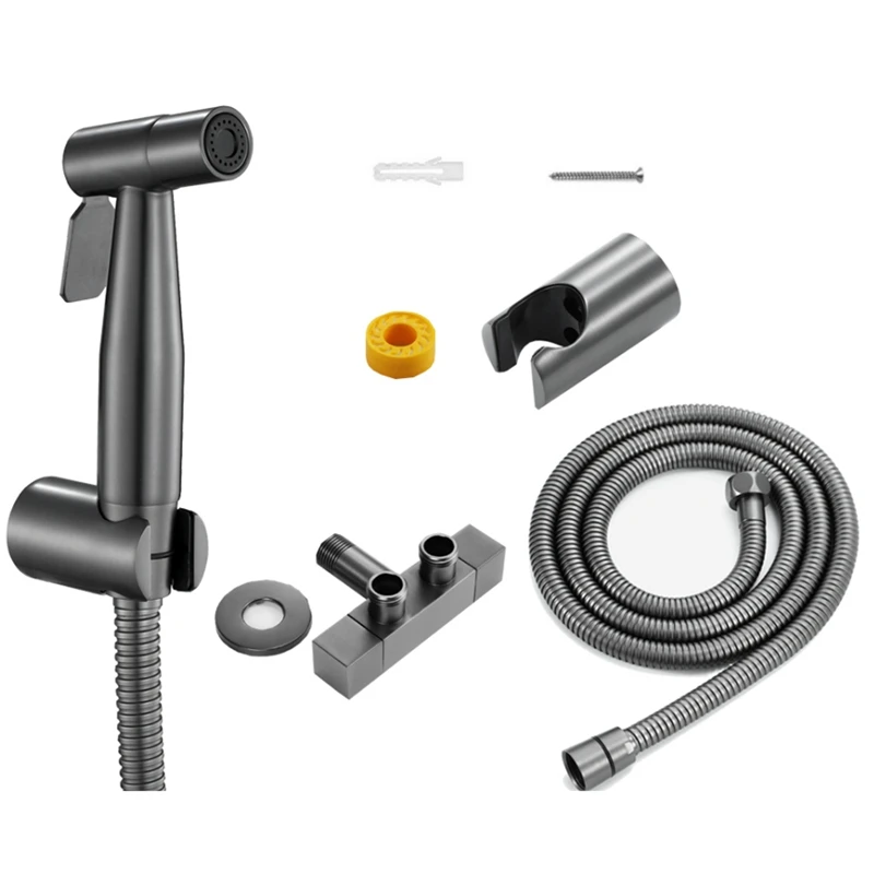 Handheld Bidet Spray Shower Set Toilet Sprayer Douche Kit Bidet Faucet