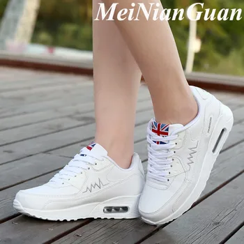 

Hot Sale Female Shoes Walk Womens Sneakers Breathable Sports Shoes Ladies Lace Up Sport Woman Lightweight Ladies Running Shoe H1