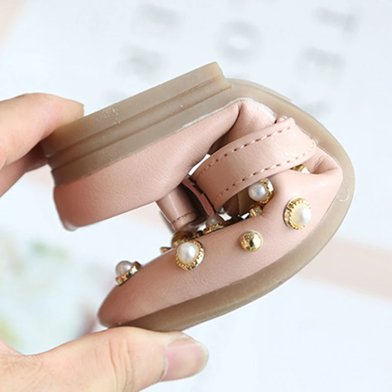 Children Shoes Summer PU Leather Bow-knot Children Sandals 2020 Spring Summer Hot Kids Fashion Rivets Leisure Shoes For Girls