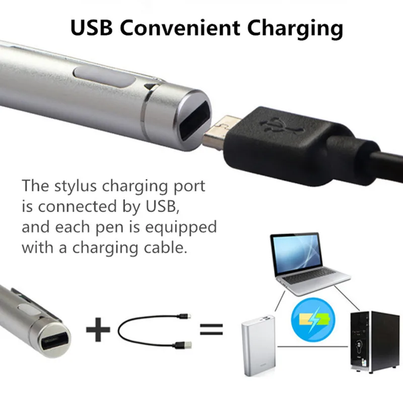 Продажа Высокоточный активный стилус для емкостного экрана, сенсорный карандаш для ipad, ручка для сенсорного экрана для iphone, рисование, написание дл...