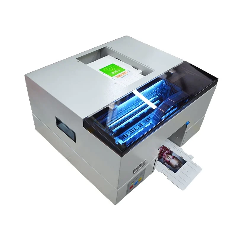  ID Maker Apex 1 Sided Card Printer Machine & Supply