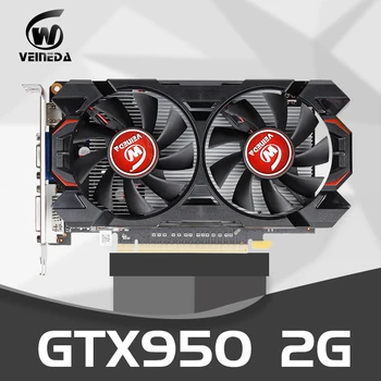 Оригинальная Видеокарта gtx 950 2 Гб 950 бит GDDR5 графическая карта для nVIDIA Geforce GTX Hdmi Dvi карта