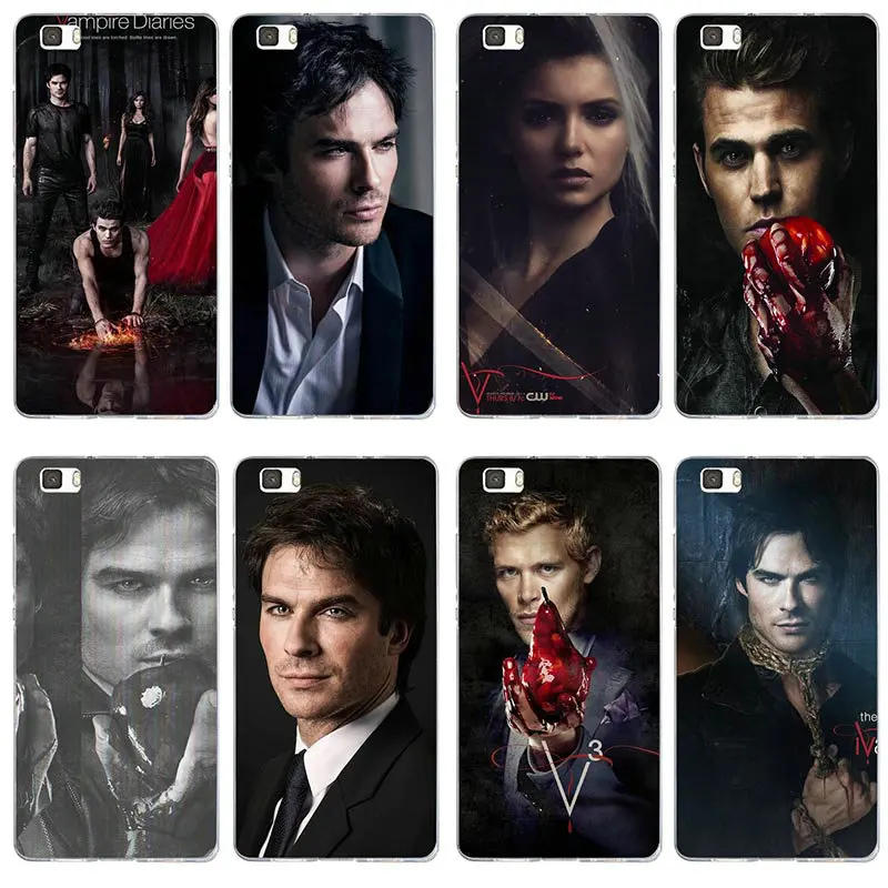 The Vampire Diaries Soft Phone Cases for Huawei P8 P9 P10 P20 P30 Mate 10 Pro Y5 Y6 Y7 2018 2019 Honor 6X 7X 9 Lite Plus |