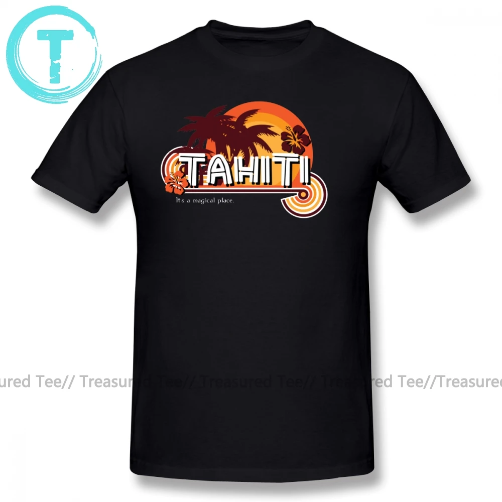 Футболка с принтом «агенты щита», футболка Tahiti It S A Magical Post, летняя мужская футболка с принтом, отличная футболка из 100 хлопка