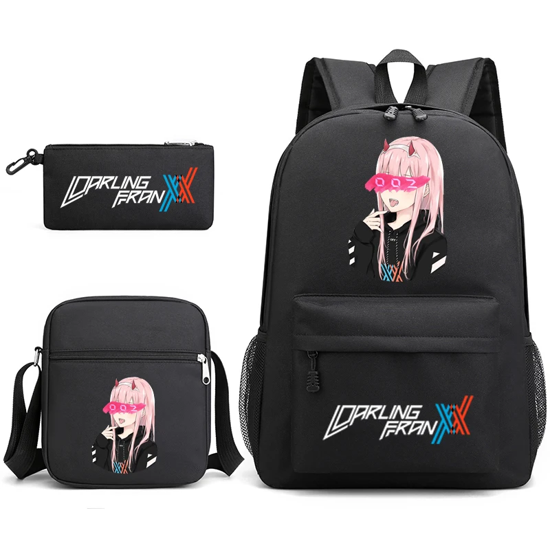 

Рюкзак zero two 3 шт./компл. детский школьный рюкзак для девочек и мальчиков