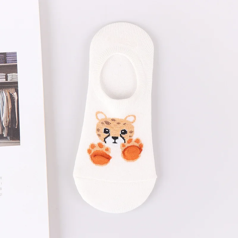 Короткие носки Kawaii Cat зимние женские высококачественные модные забавные