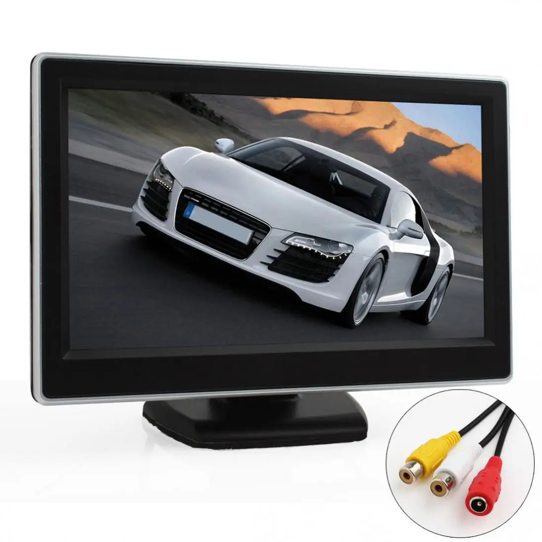 

5 Inch TFT-LCD Digital Car Rear View Monitor LCD Display for VCD / DVD / GPS / Camera New