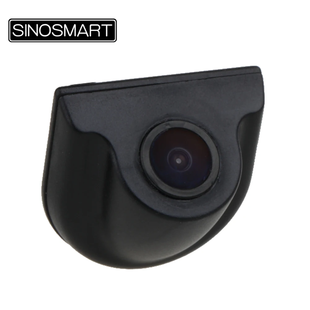 Sinosmart в ассортименте HD универсальная парковочная камера заднего вида с ультратонким корпусом из пластика черного цвета, угол 45 градусов, отверстие 20 мм