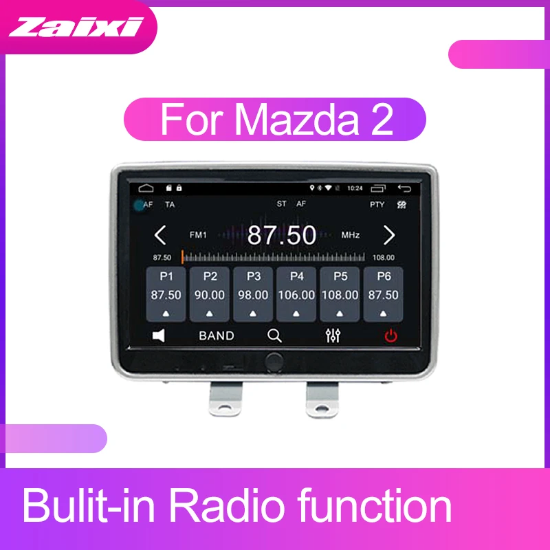 Sale ZaiXi Android 2Din Car MP5 Multimedia Video Player GPS Car Radio Auto Radio Stereo Audio For MAZDA 2 2014~2019 4 Sale ZaiXi Android 2Din Car MP5 Multimedia Video Player GPS Car Radio Auto Radio Stereo Audio For MAZDA 2 2014~2019 4