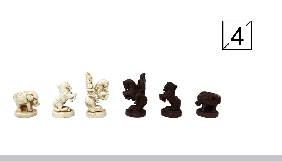 2 Yernea New Quality Traditional Chinese Chess Game Set Resin Chess Pieces Soft Chessboard Archaize Retro Chess Board Games (5)