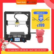 Anycúbico mega-s mega s impressora 3d i3 mega atualização grande tamanho tpu alta precisão tela de toque diy kit impressora 3d impressora impressora 3d impressora impressora 3d