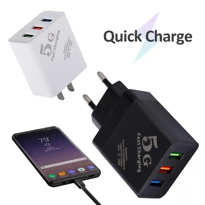 USB Travel Mobile Phone Charger Adapter 