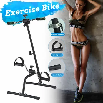 

Portable Pedal Exerciser Best Arm Leg Exercise Adjustable Height Peddler Cycle Leg Machin For Home Indoor Bike