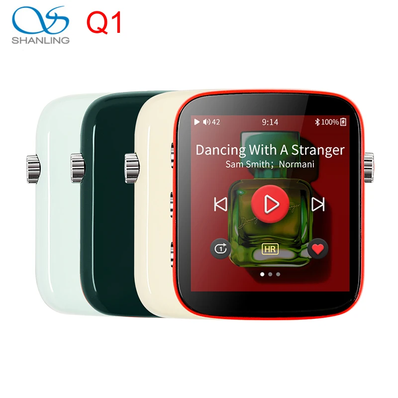 Shanling-REPRODUCTOR de música MP3 Q1 ES9218P DAC AMP bidireccional, Bluetooth, HiFi, portátil, alta resolución, DSD128 PCM32bit/384kHz LDAC/aptX