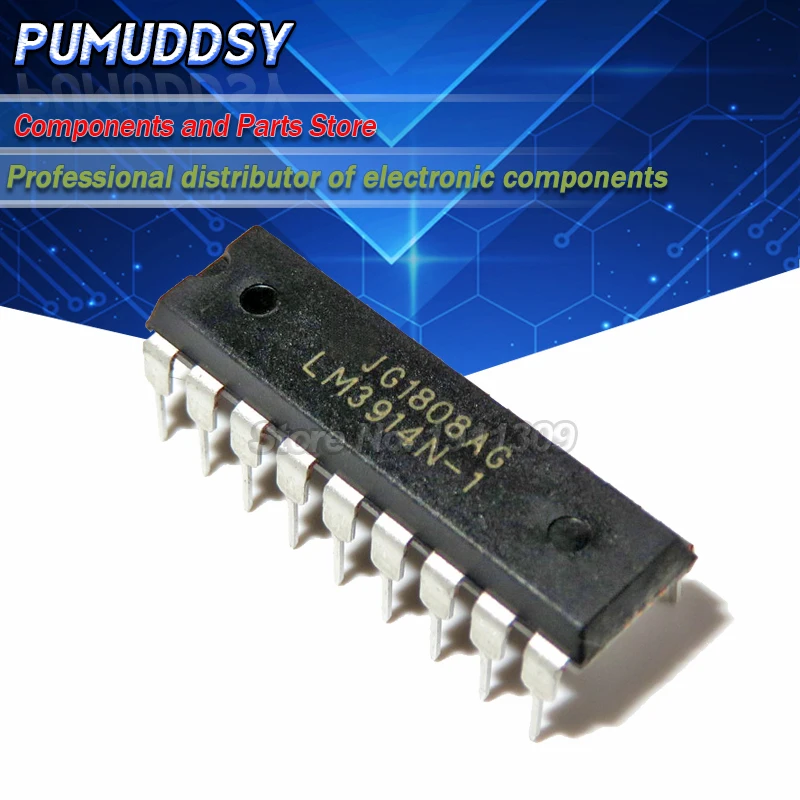 10 unidades LM3914 LM3914N-1 LM3914N LM3914N-1/NOPB DIP18 10 unidades LM3914 LM3914N-1 LM3914N LM3914N-1/NOPB DIP18