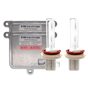 

1 Set Car Light Xenon 100W Ballast HID Headlight Kit H7 6000K HID Replacement Bulb Lamp H1 H3 HB3 HB4 H11 D2H 4300K 5000K 8000K