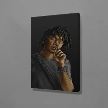 

J.I.D rapper Hiphop JID Painting Wall Art Canvas For Living Room Home Bedroom Study Dorm room Art Decoration Prints