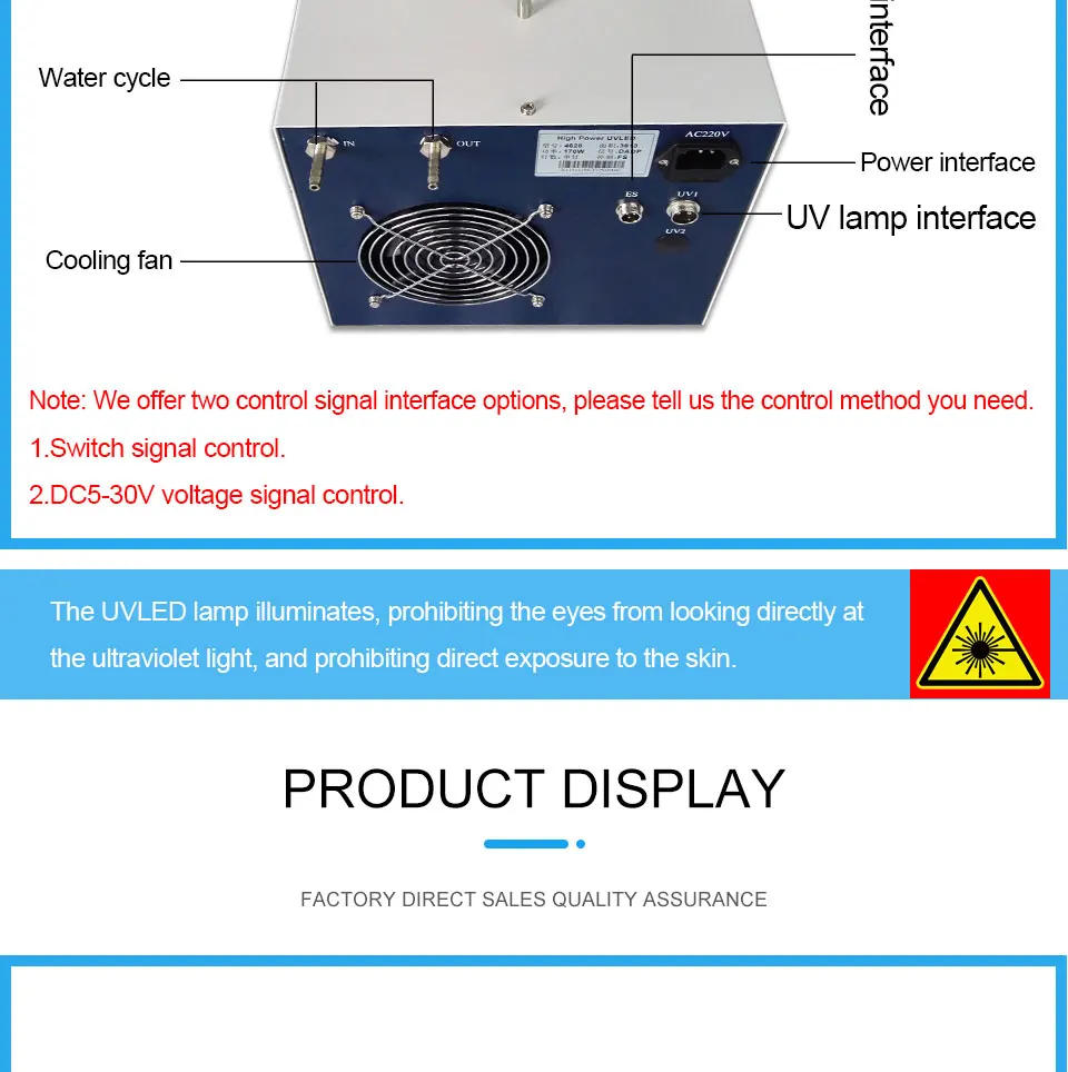 10015 УФ светодиодный светильник для УФ планшетного принтера, чернила для быстрой сушки, рекламная печать, фотомашина, УФ лампа, система водяного охлаждения