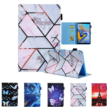 

Printed Coque for Tablet Samsung Galaxy Tab A 10 1 2019 Case PU Leather Magnetic Cover for Galaxy Tab A 2019 SM T510 T515 Cases
