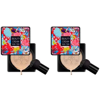 

Mushroom Head Air Cushion BB Cream Concealer Lasting Nude Makeup Moisturizing Brightening CC Liquid Foundation