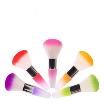 

1pcs Random color Soft Nail Art Dust Brush Manicure Tool Nail Brush Beauty Cosmetic Brush Nail dust cleaning brush