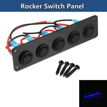 

Accessories Rocker Switch Panel Car Boats Waterproof 165x40x70mm Parts