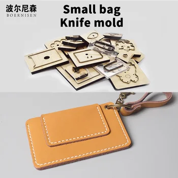 

Wooden Die Cutting Diy 2020 Easy buckle wallet card bag Dies Fille Scrapbooking Suitable For Die-cutting Machines