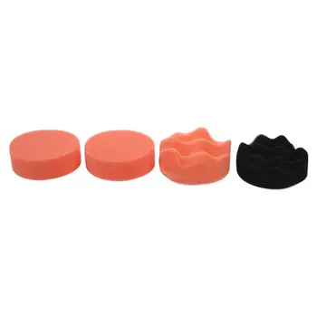 

6pcs 3 inch Buffing Pad Kit For Polishing wheel Auto Car With M10 Drill Adapter