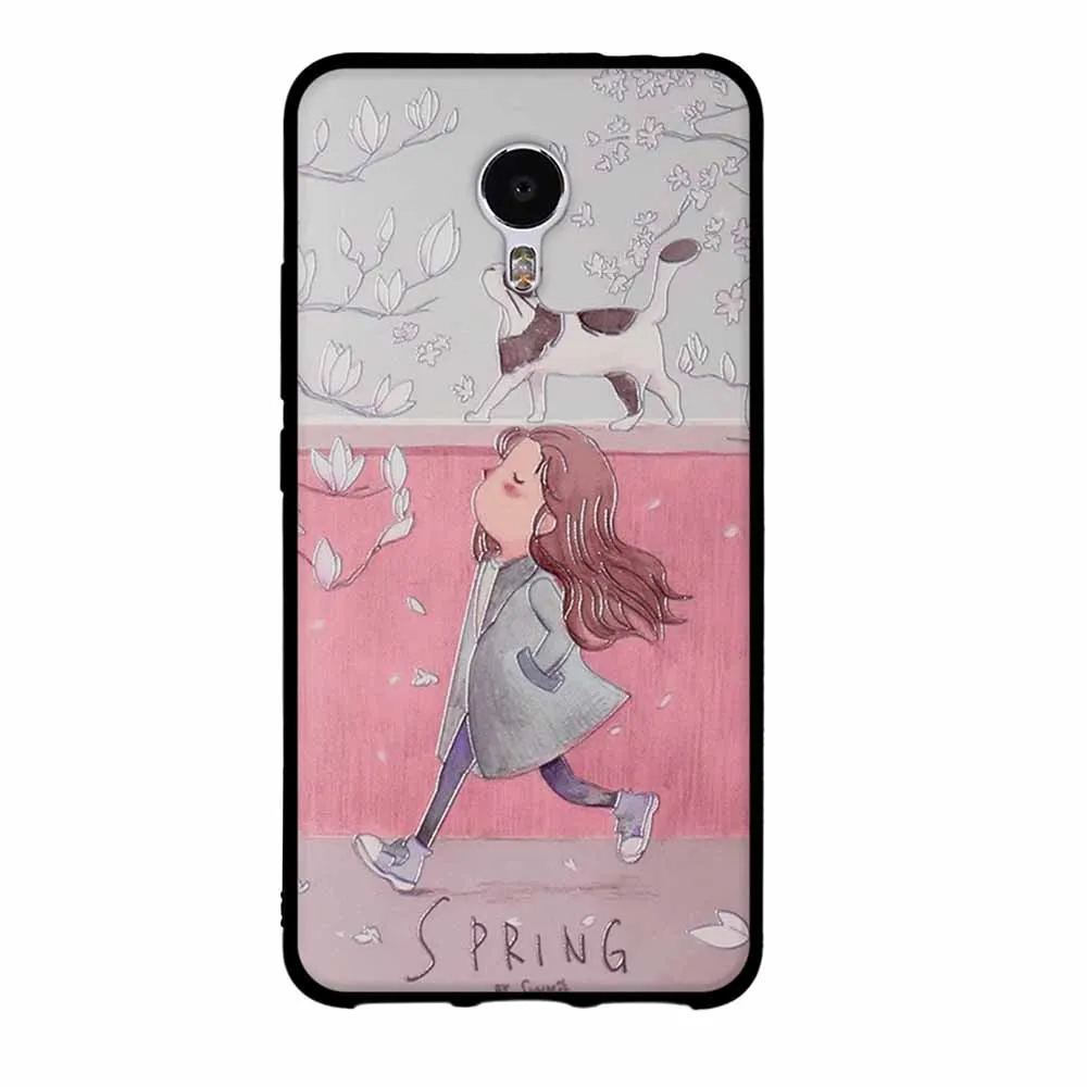 cases for meizu 3D Painted Fashion For Meizu M3 Note/MeiBlue Charm Note 3 Note3 Cases Cover Luxury Silicon Case For Meizu M3 Note Cover cases for meizu back Cases For Meizu