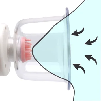 Bra Massager Licking Nipple Sucker Rotate Stimulation Breast Pump Breast Enlargement Vibrator Adult Products Sex Toys For Women 4