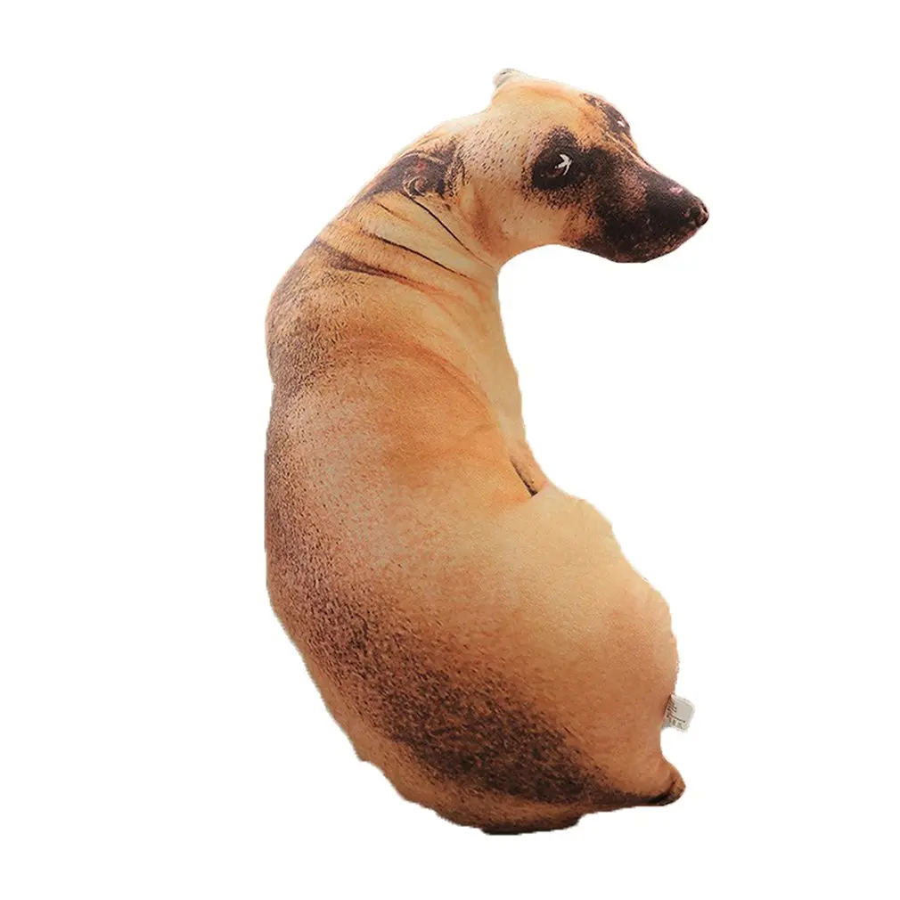 hound 3D подушка для собаки Shapi Dalmatian Husky, плюшевая подушка для офиса, домашняя практичная моющаяся подушка - Цвет: hound