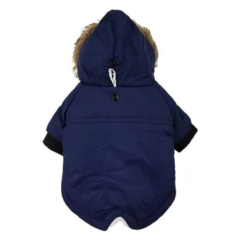 

Winter Warm Pet Dog Clothes For Big Dogs Pets Puppy Costume French Bulldog Thickened Warm Cotton Vest With Reflective Strips