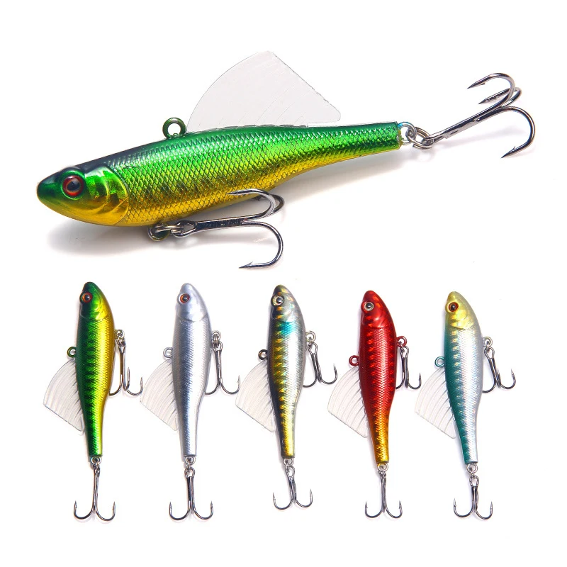 

1pcs 17g 7.5cm Vibration Baits VIB Sinking Wobbler Fishing Lures Jerkbait Artificial Bait Hard Lure Fish Goods Tackle Tools