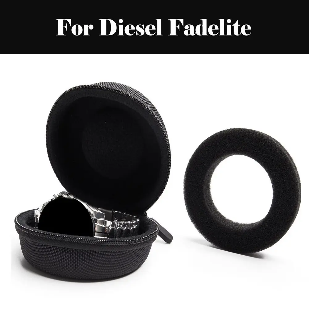 

Watch Storage Box Black Travel Watch Package Case Gift Box Watch Storage Box For Diesel Fadelite