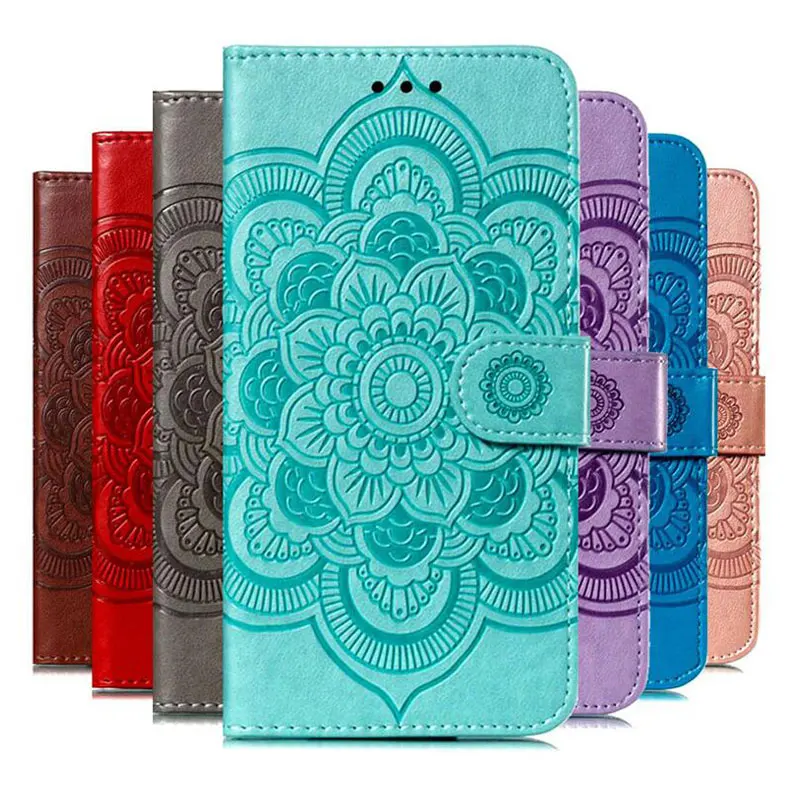 

Case for xiaomi Redmi K20 Note 7 6 Pro 3D Embossed PU Leather Flip Case for Redmi GO 7A 6A K20 Pro Magnetic Wallet phone Cover