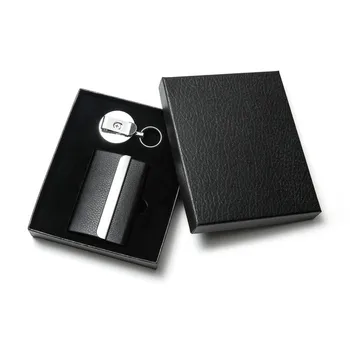 

Bycobecy Fashion Wallet Set Magnet Card Key Holder Set RFID Card Holder Men Women Multifunction Slim Holder Wallet Clutch